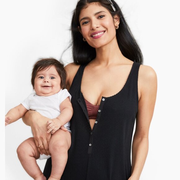 Hatch 24/7 Feeding Jumpsuit Black Size 1 - Picture 3 of 7